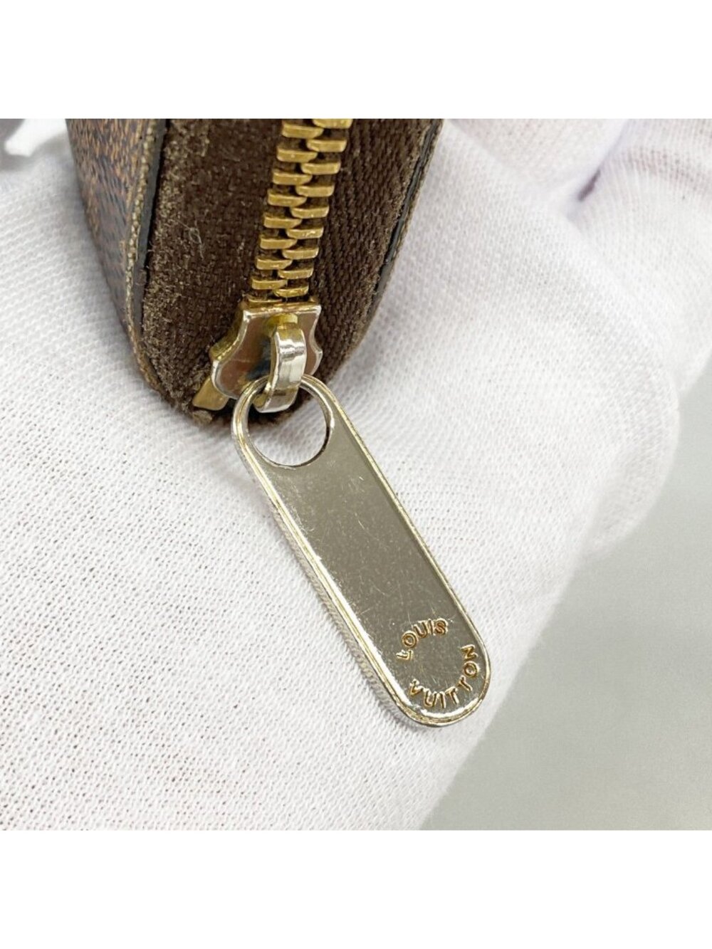 Louis Vuitton Coin Case Damier Zippy Purse Ebene - Picture 5 of 9